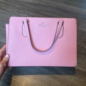 Kate Spade Pink Laurel Way Reece Satchel
